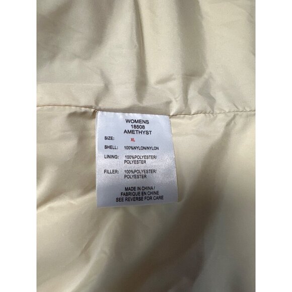 Woolrich Amethyst Full Zip Vintage Puffer Vest Size XL - Picture 9 of 12